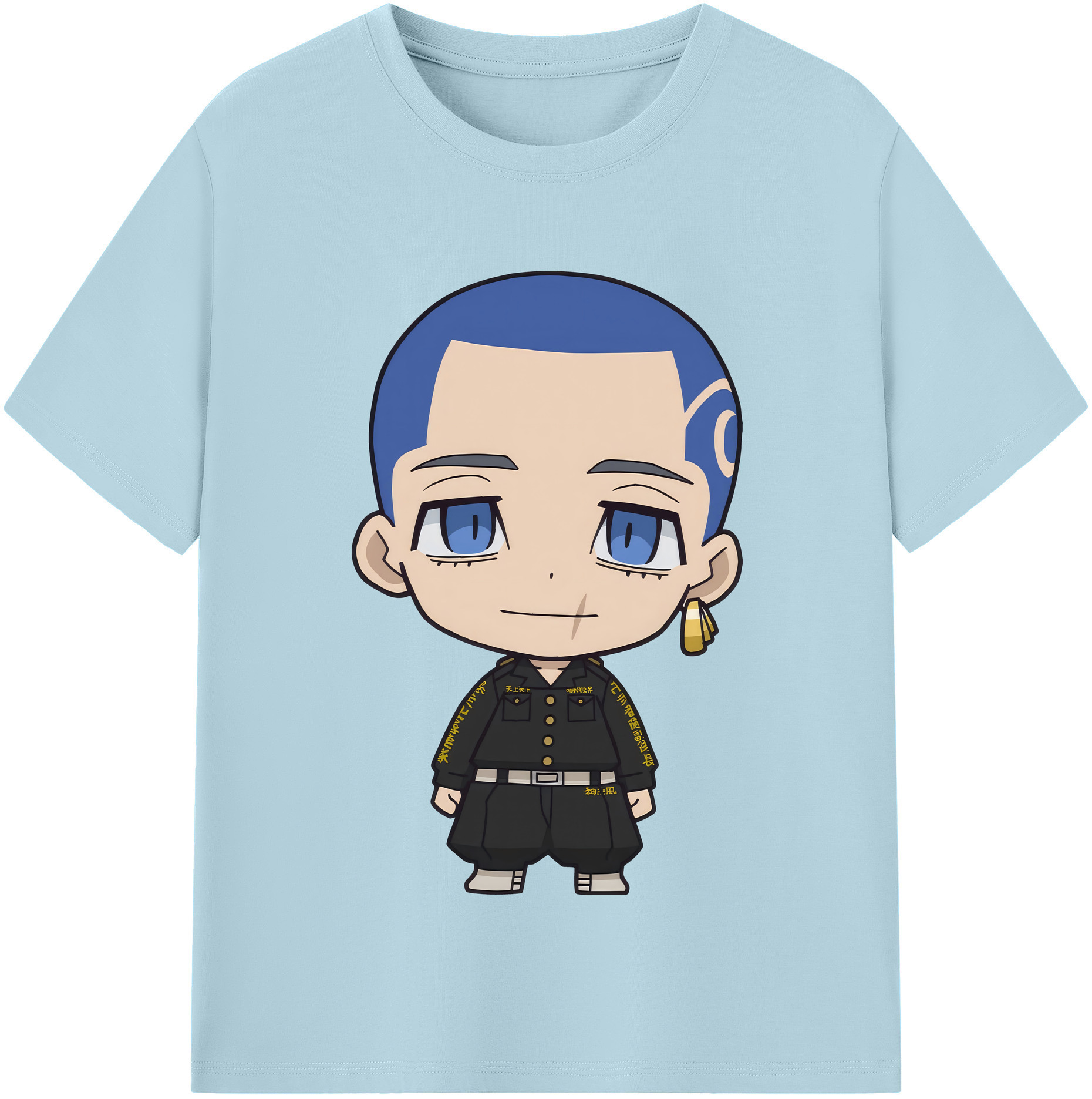 （画像用） 東京リベンジャーズ Tokyo Revengers 綿100％半袖Tシャツ（フロントプリント）